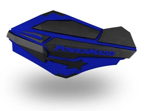 PowerMadd Sentinel Handguards for Snowmobile (Mirror Blue)