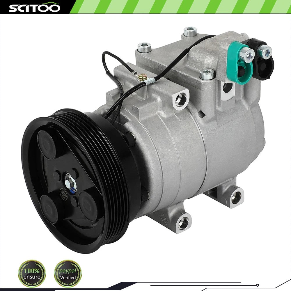 A/C Compressor with Clutch for Hyundai Tiburon (2003–2008) 97701-2C600