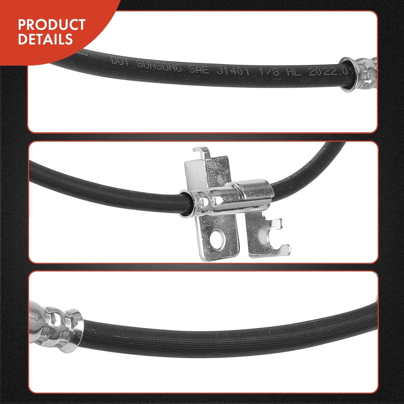 Rear Right Brake Hydraulic Hose for Hyundai Accent (2006–2007)