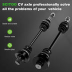 Pair CV Axles for Yamaha Rhino 450 (2006–2009)