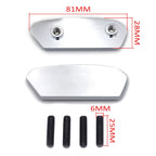 Mirror Block Off Base Plates for Suzuki GSXR 1000 (2017–2021) No Logo