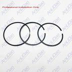 Set of 2 Piston Rings for Sea-Doo 4 Tec / GTX (1999–2000) 49-112 420890380 0460546