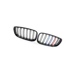 M-Style Gloss Black Tri-Color Grille for BMW 3 Series GT (2014–2016)