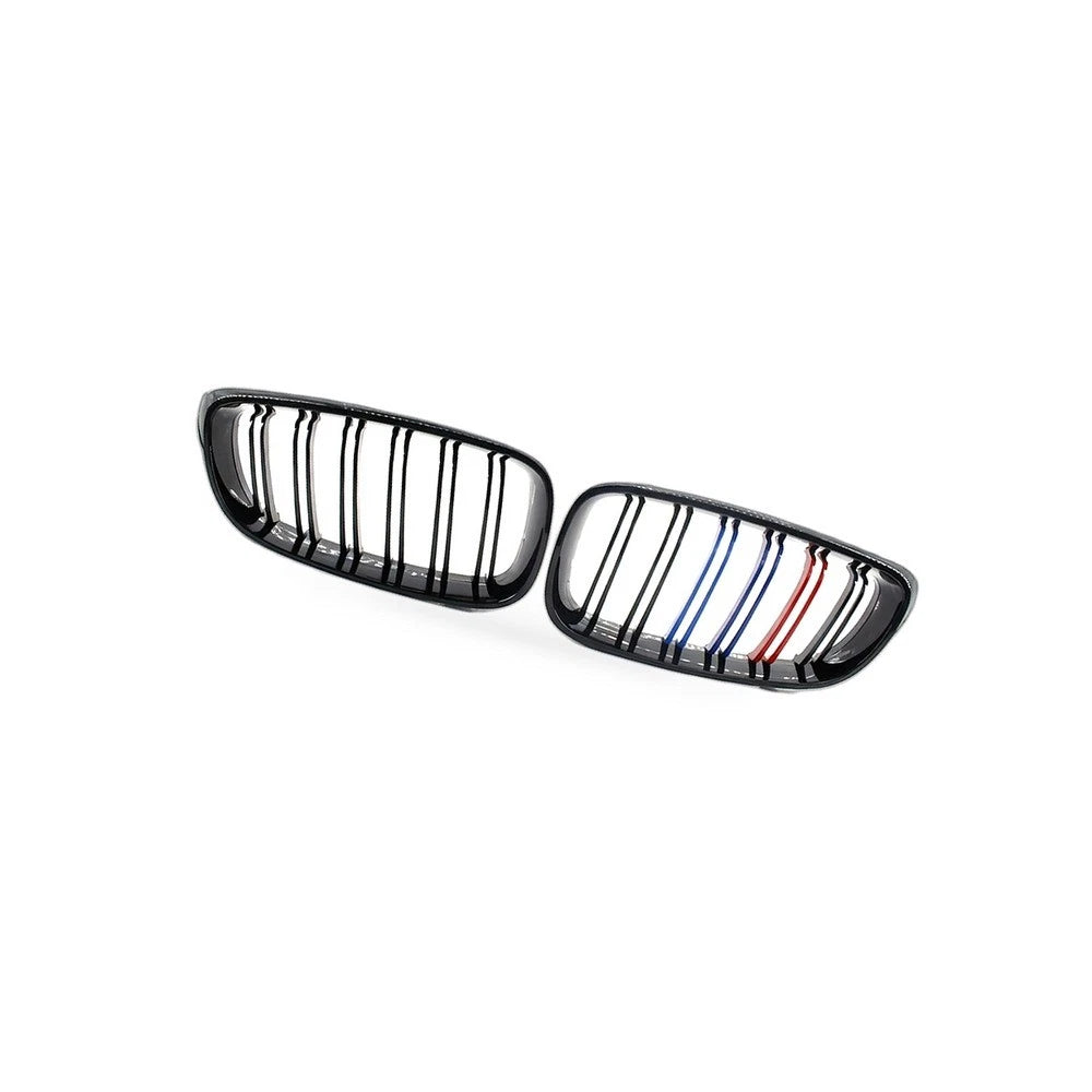 M-Style Gloss Black Tri-Color Grille for BMW 3 Series GT (2014–2016)