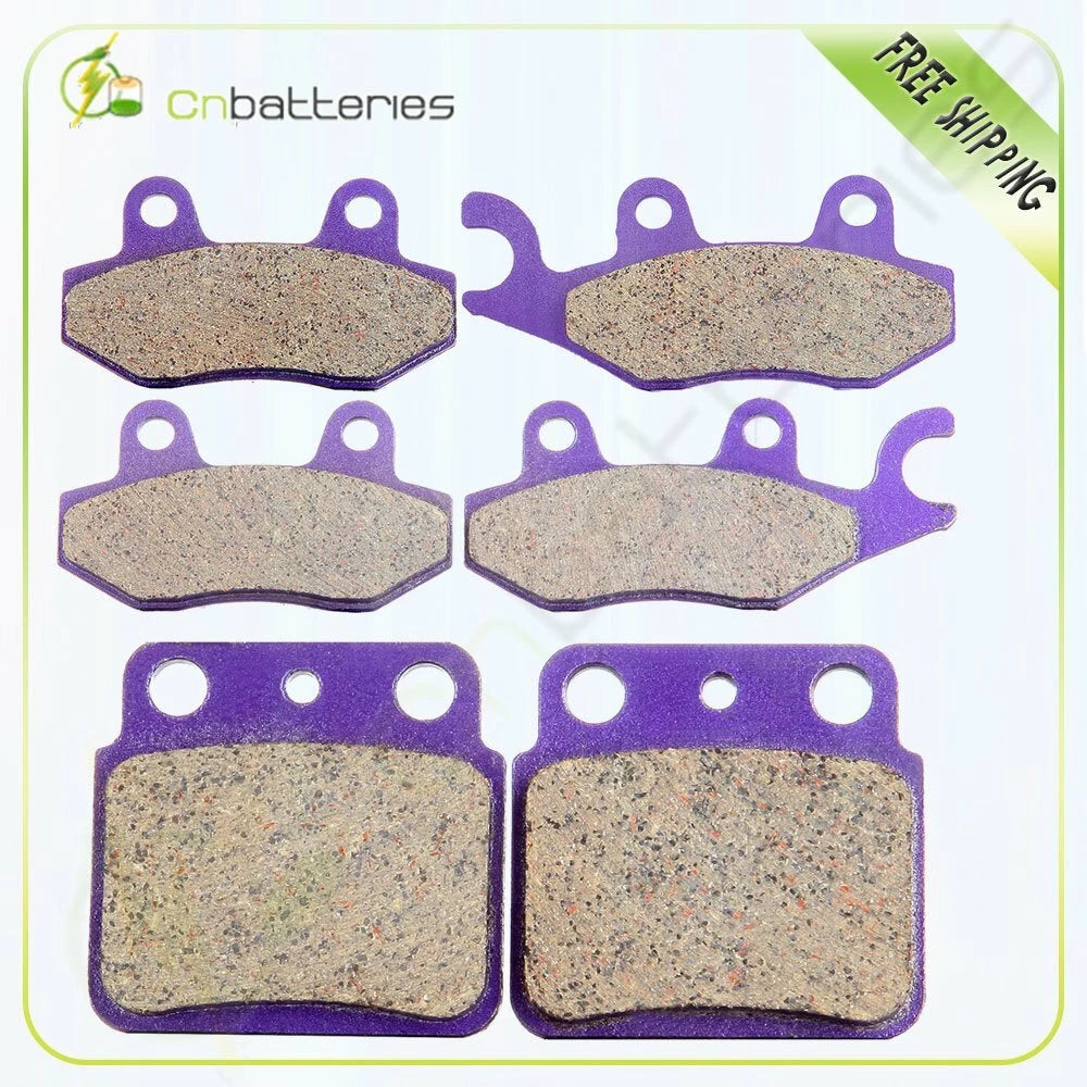 Front and Rear Brake Pads for Suzuki LTR450 2x4 Quadracer 450 (2006–2009)