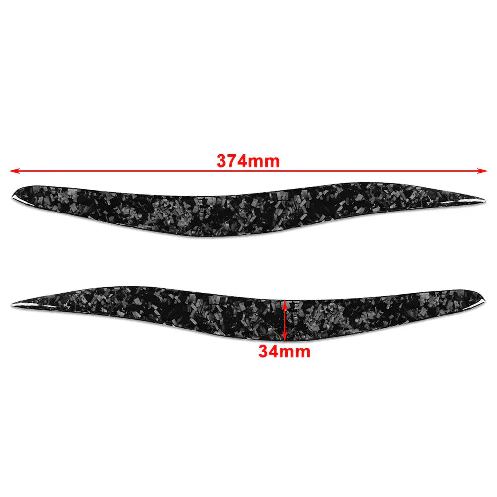 Forged Pattern Headlight Eyebrow Eyelid Covers for Lexus IS250 IS350 (06-12)