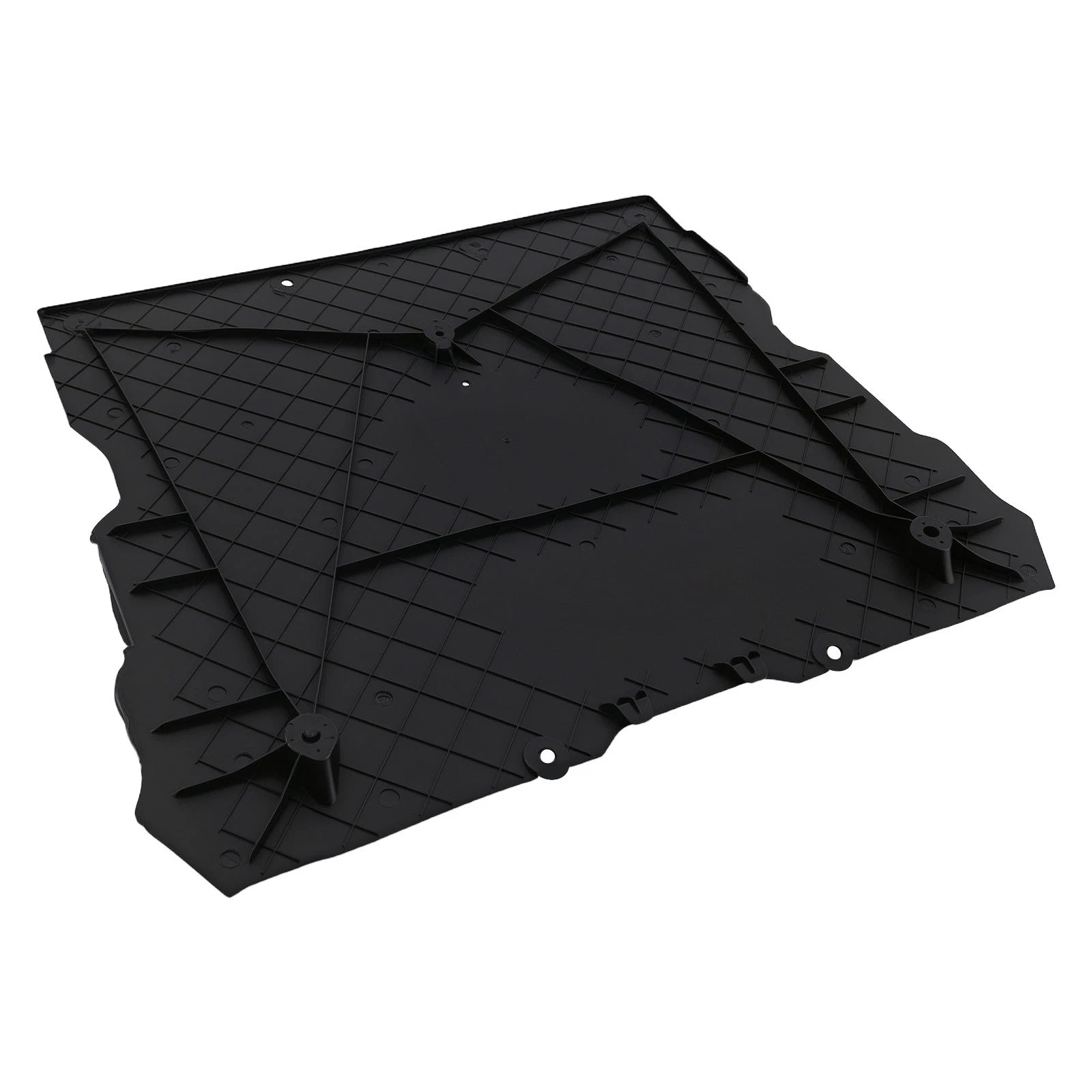 Front Splash Shield Guard for Tesla Model 3/Y (2020-2023) Black Plastic