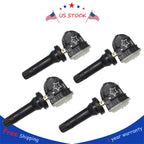 Set of 4 TPMS Tire Pressure Sensors for Buick Cadillac Chevrolet