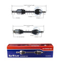 Set of 2 Front CV Axle Shafts for Mazda MPV FWD (2002–2006)