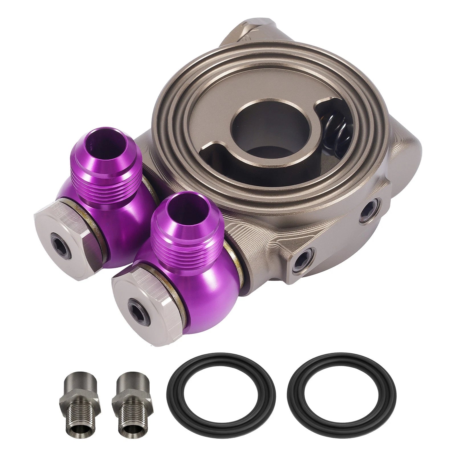 360° Rotatable Oil Filter Adapter for Thermostat M20 3/4-16 (2018–2024)