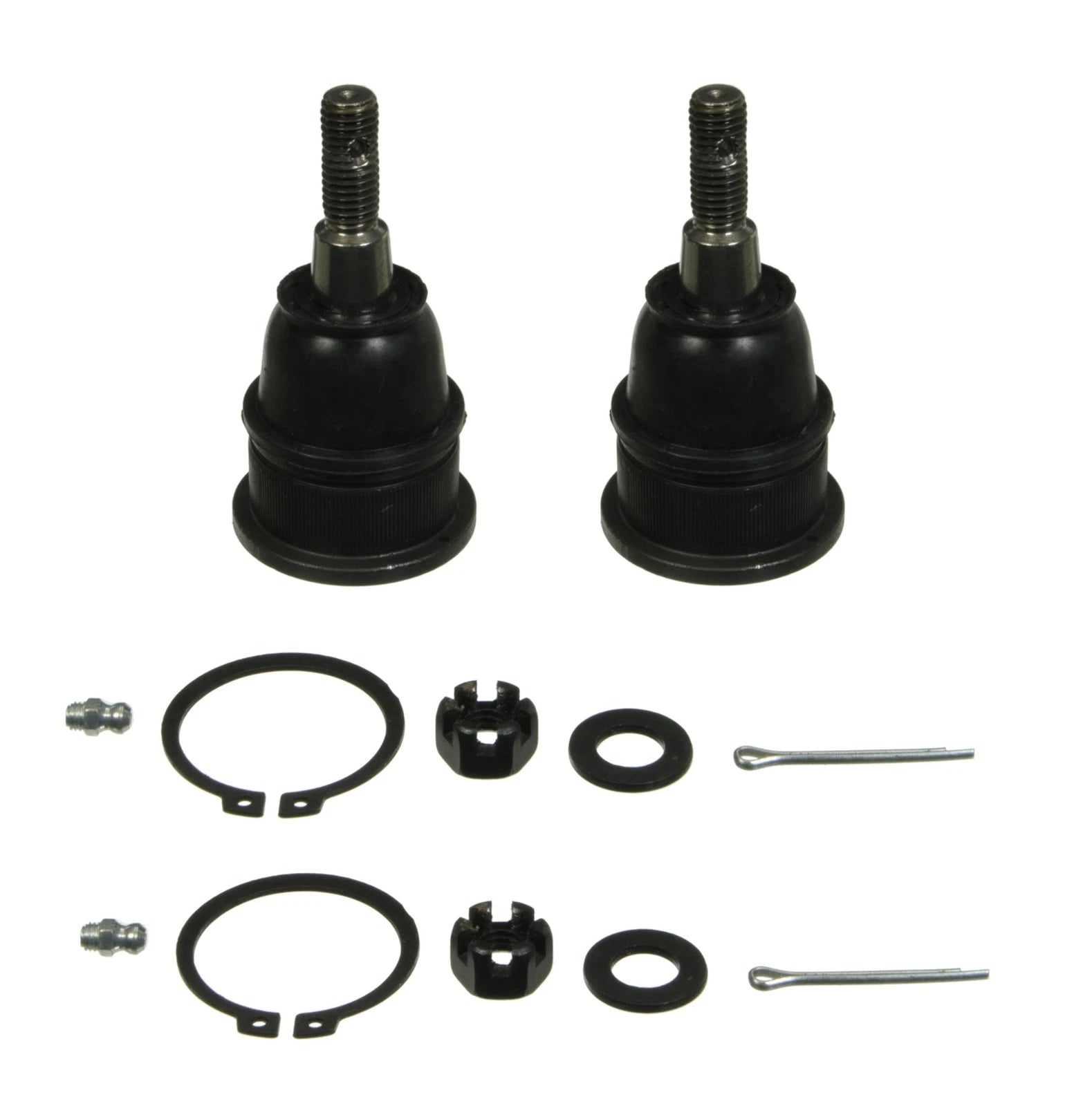 Set of 2 Front Upper Press-in Ball Joints for Chevy Silverado Classic (2007–2013)