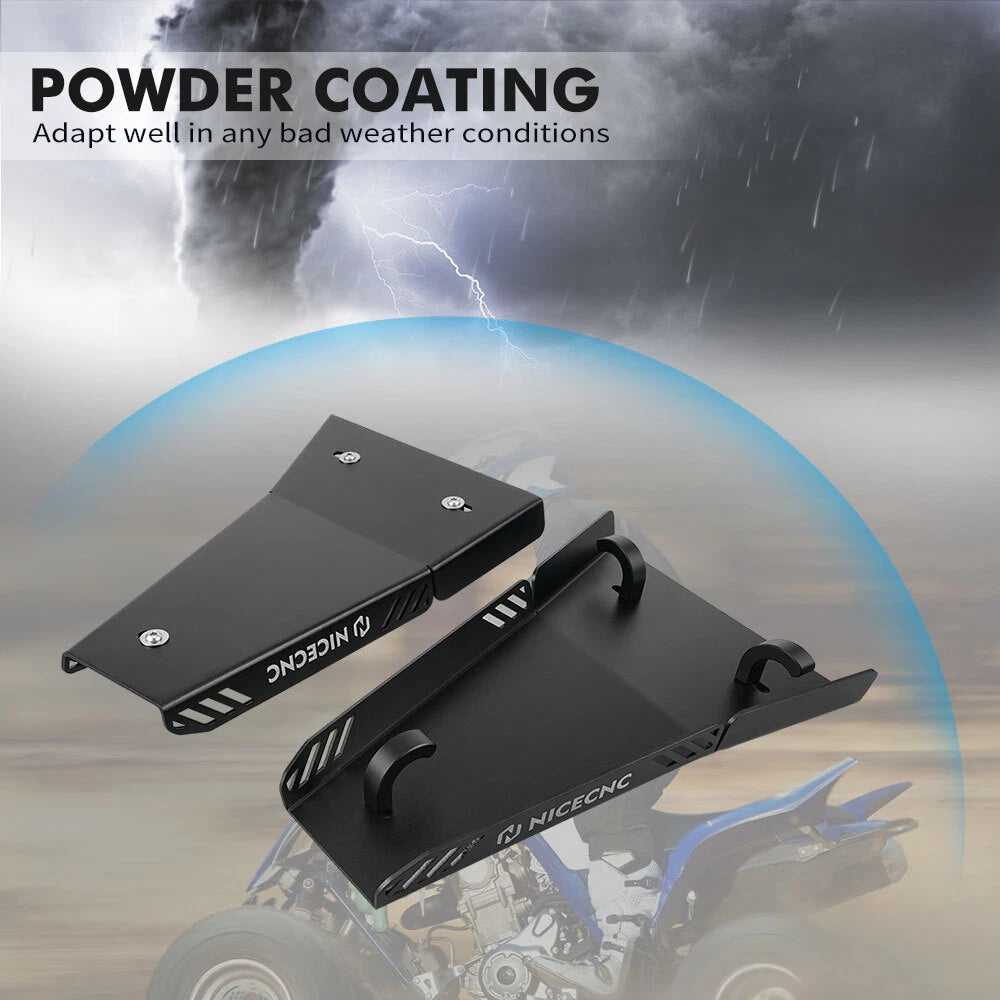 Aluminum Front A-Arm Skid Plate Guard for Yamaha YFZ450R (2009–2024)