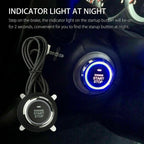 Ignition Switch RFID Engine Start Push Button for Most Cars (2010–2023)