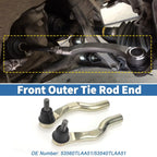 2 x Front Outer Tie Rod Ends for Honda CR-V (2017-2023)