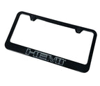 License Plate Frame Black Plastic for Dodge Charger Challenger (2015–2023)