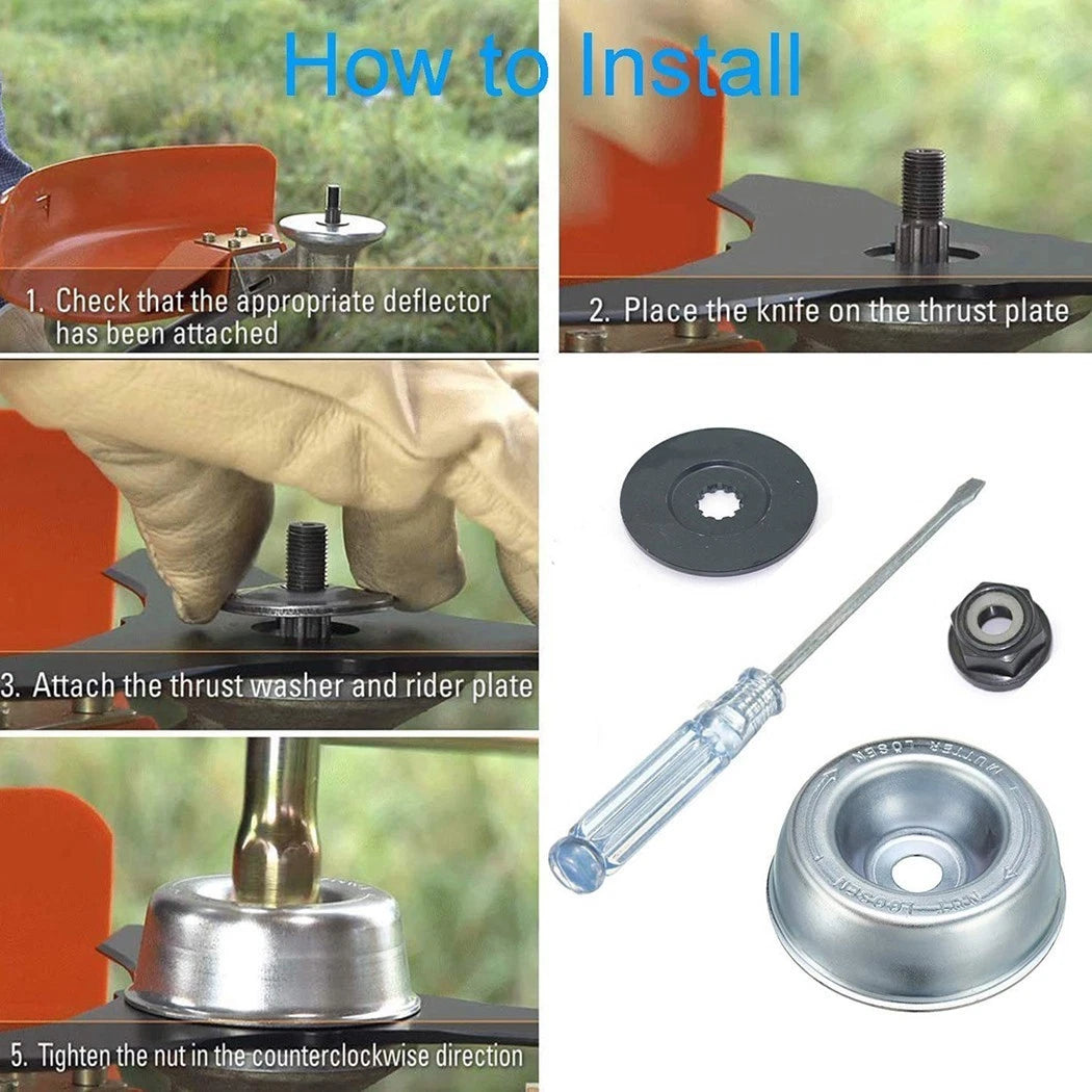 Thrust Washer Collar Nut for Trimmers (T-wrench Adapter)