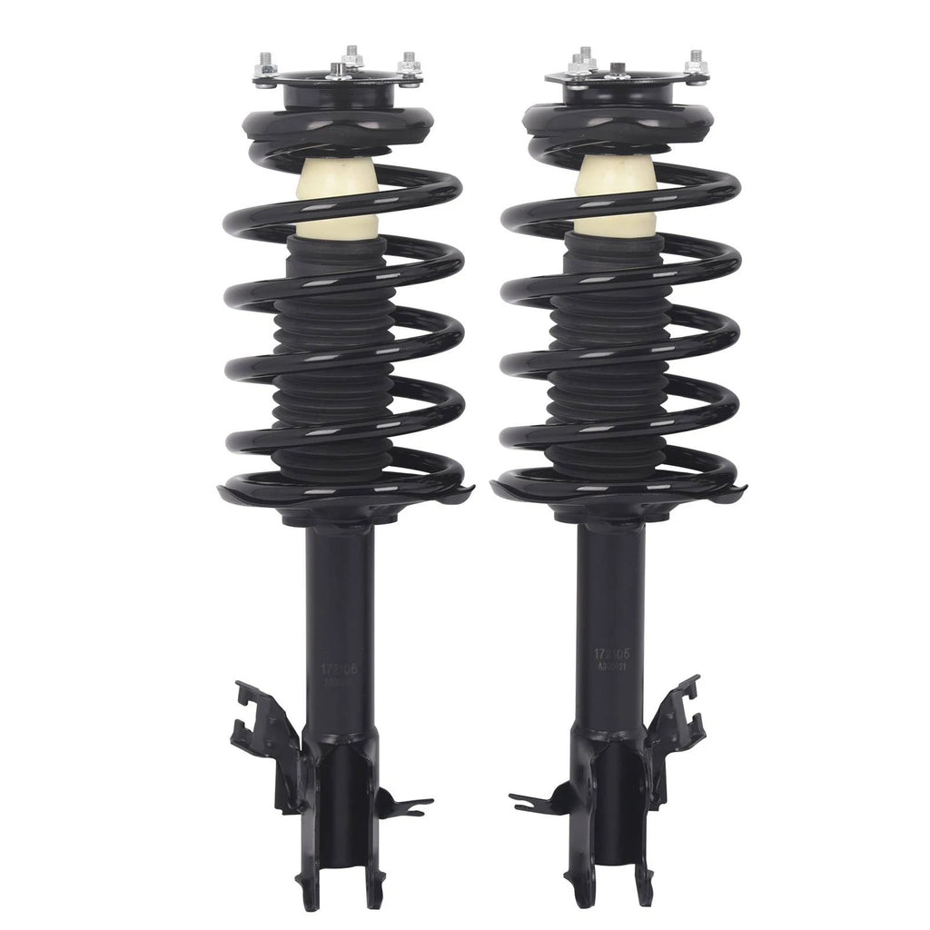 2X Front Complete Shock Struts with Coil Springs for Nissan Sentra (2002-2006)