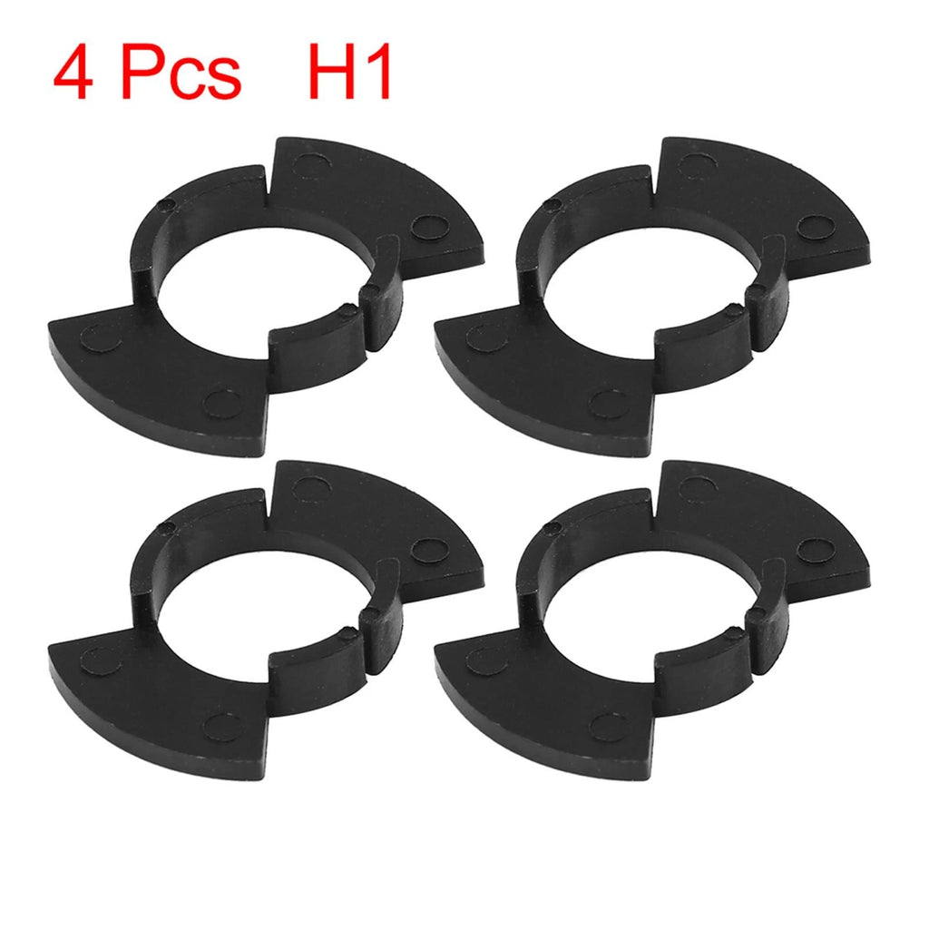 Set of 4 H1 LED Headlight Adapter Base Bulb Retainer Holders for Honda Odyssey Accord 