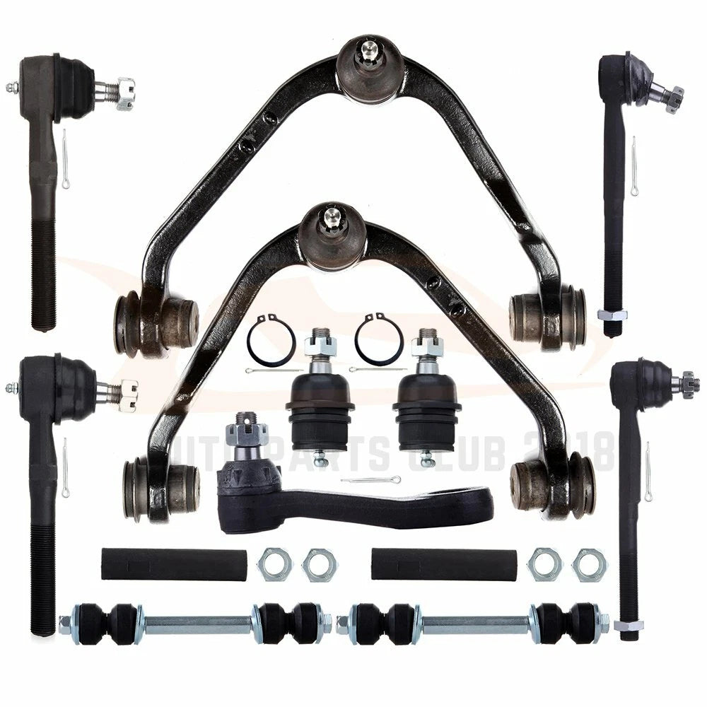 Set of 13 Control Arms & Tie Rods for Ford Expedition (1997–2002)