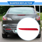 Rear Bumper Reflector No.BBP2515M0A for Mazda 3 BL (2010–2013) Red