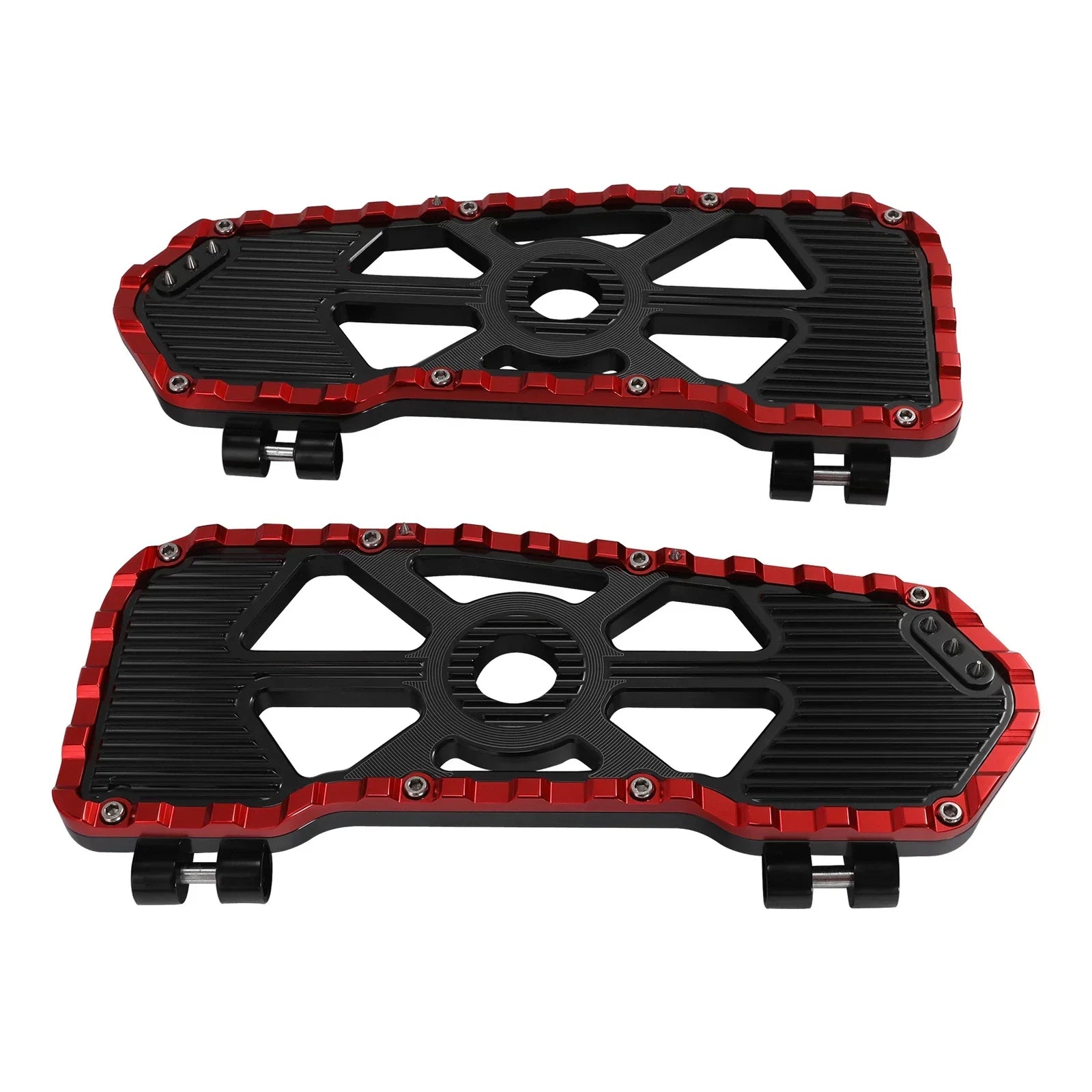 Driver Rider Floorboards Footboards Mount Bracket for Harley Road King (14-24)