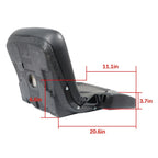 High Back Lawn Mower Seat with Armrests for Cub Cadet Dixie Chopper