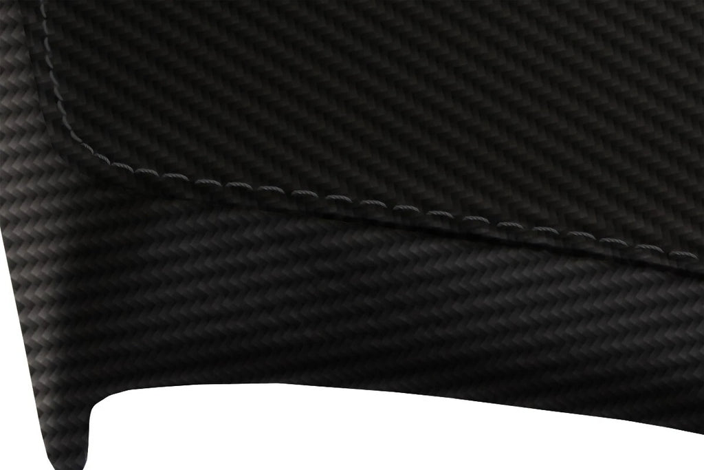 Console Lid Armrest Cover for Cadillac CTS (2015–2019) Carbon Fiber Black