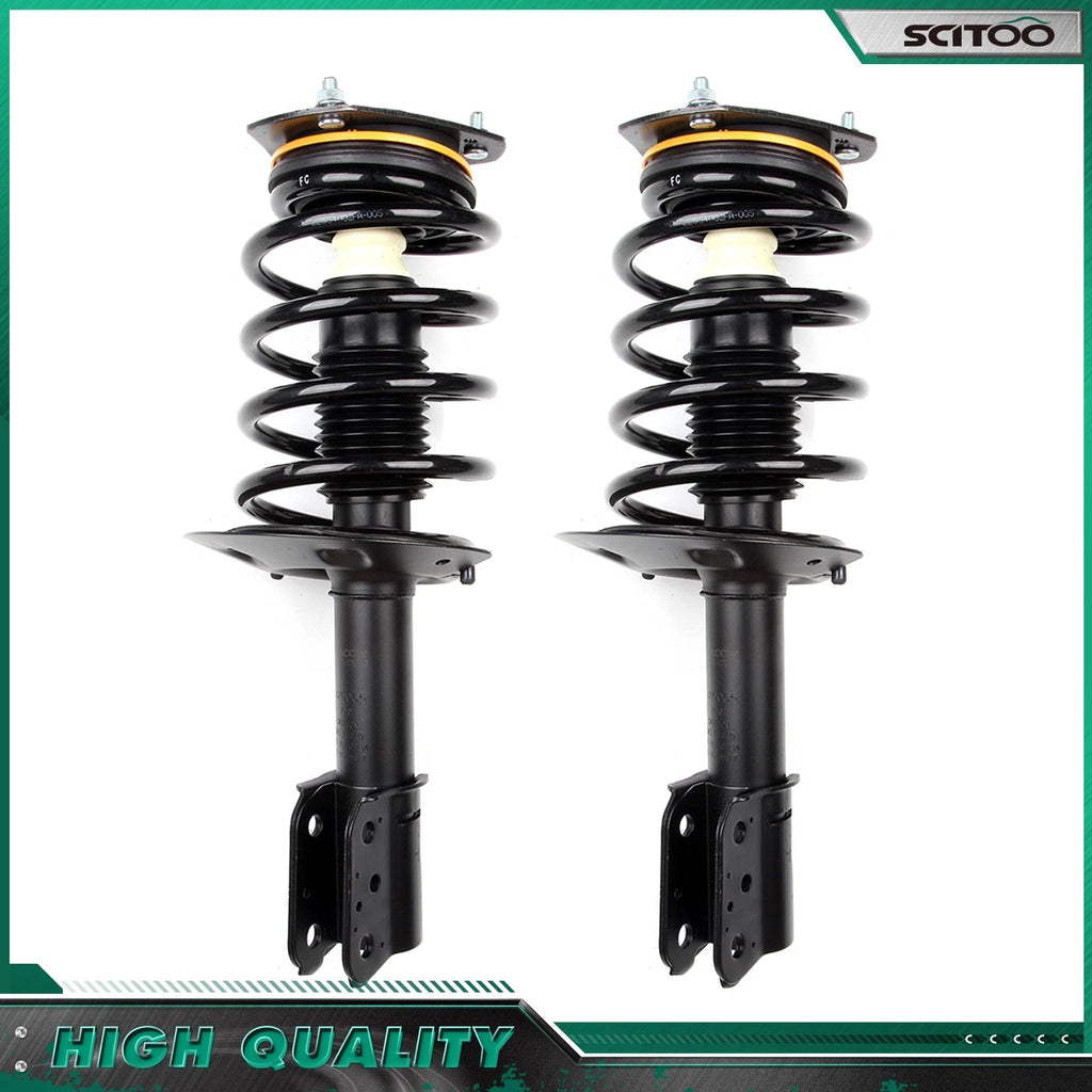 2X Front Complete Struts Shocks w/Spring Assembly for Pontiac Aztek & Rendezvous (2001–2005)