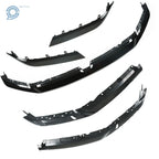 Gloss Black ABS Plastic Front Upper Grille Molding Trim for Ram 1500 (2019–2022)