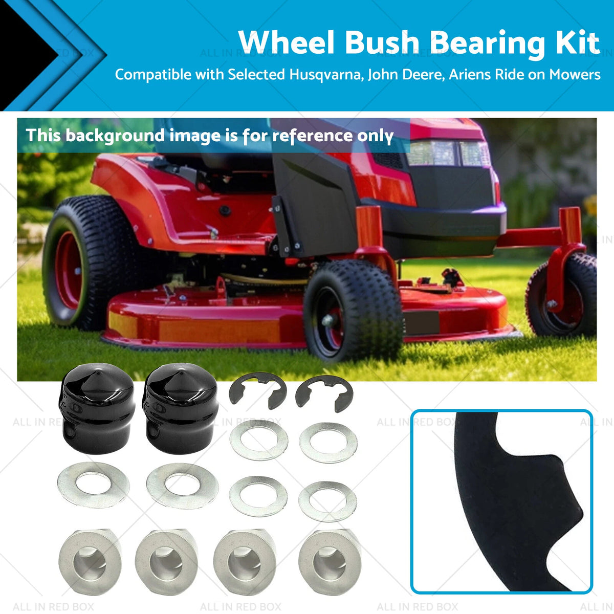 Front Wheel Bush Bearing Kit for Husqvarna 532 00 9040