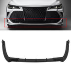 Front Bumper Lip Spoiler for Toyota Avalon (2019–2021) - Glossy Black