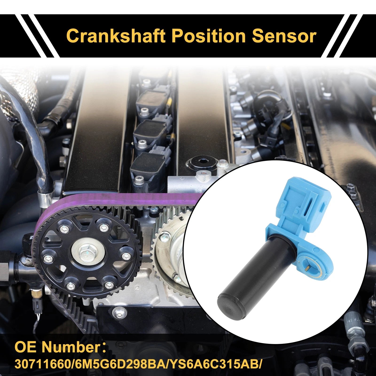 Crankshaft Position Sensor for Ford Focus 1.6 (2005–2011) No.30711660