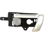 Interior Door Handle for Hyundai Santa Fe (2007-2012) - Front or Rear Left Silver