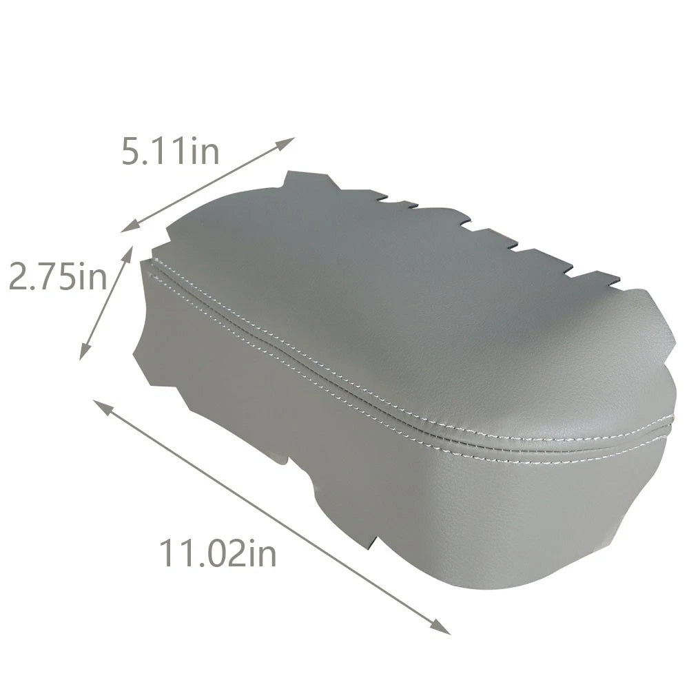 Set of 2 Leather Door Panel Armrest Covers for Honda Pilot (2009-2015)