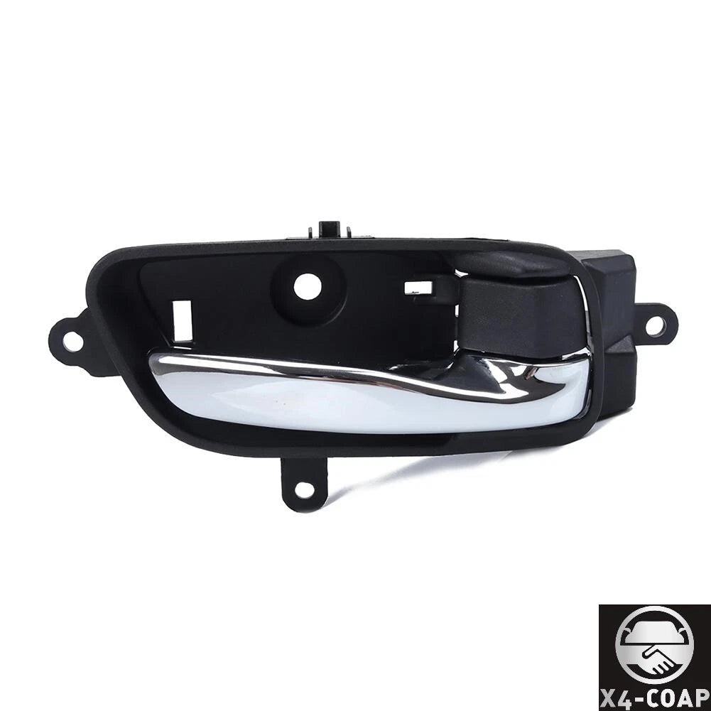 Chrome/Black Interior Door Handle Set for Altima Pathfinder (2013–2018)