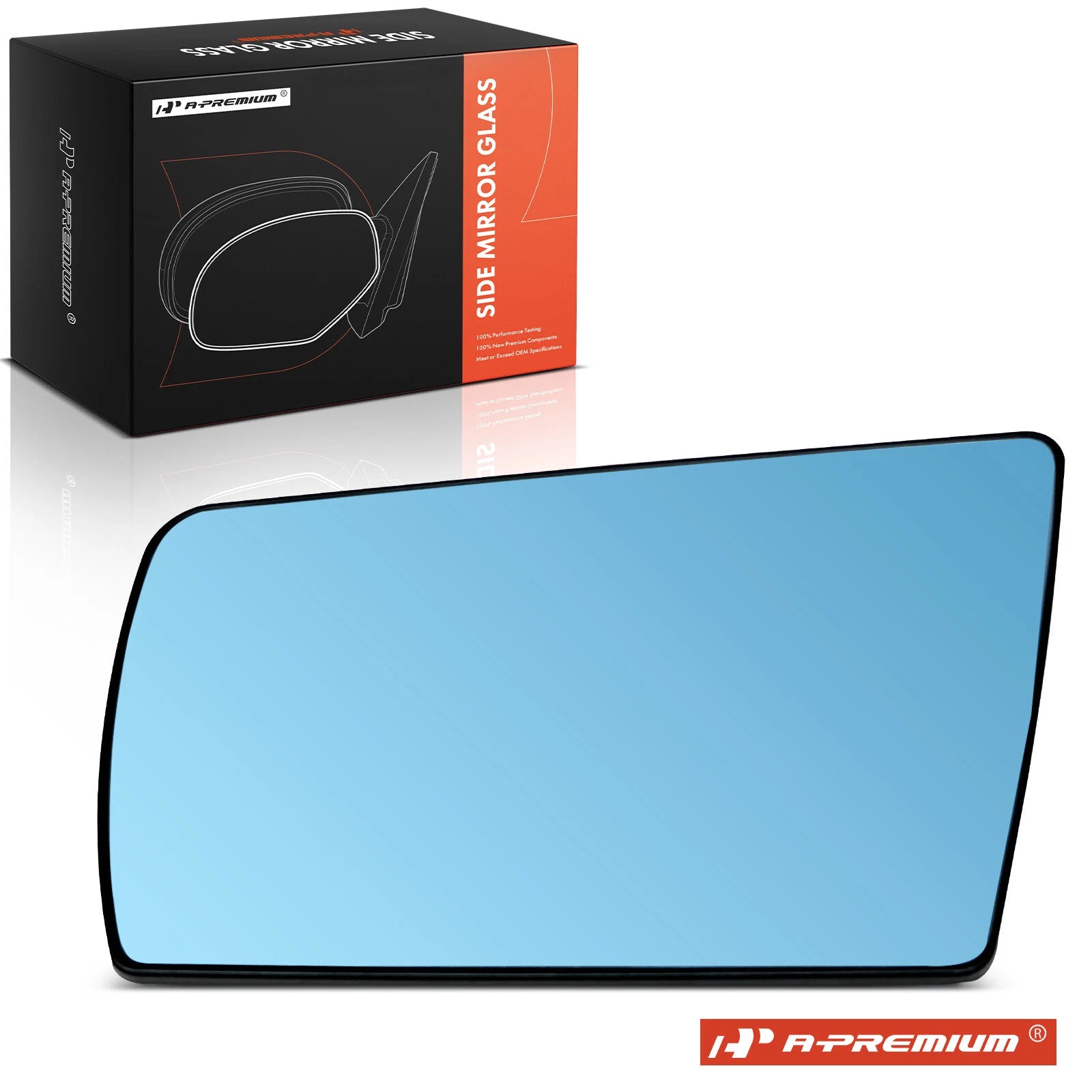 Heated Blue Power Mirror Glass for Mercedes-Benz C220 (1994–1996)