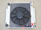 3 Row Aluminum Radiator + Fan for Toyota Celica GT TA22/TA23 (1973-1978)