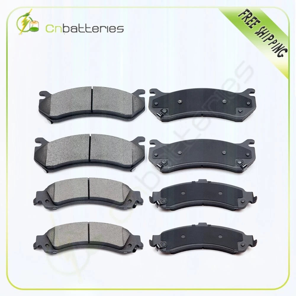 Brake Pads Kit for GMC Sierra 1500 (2003–2006) - Front & Rear Ceramic