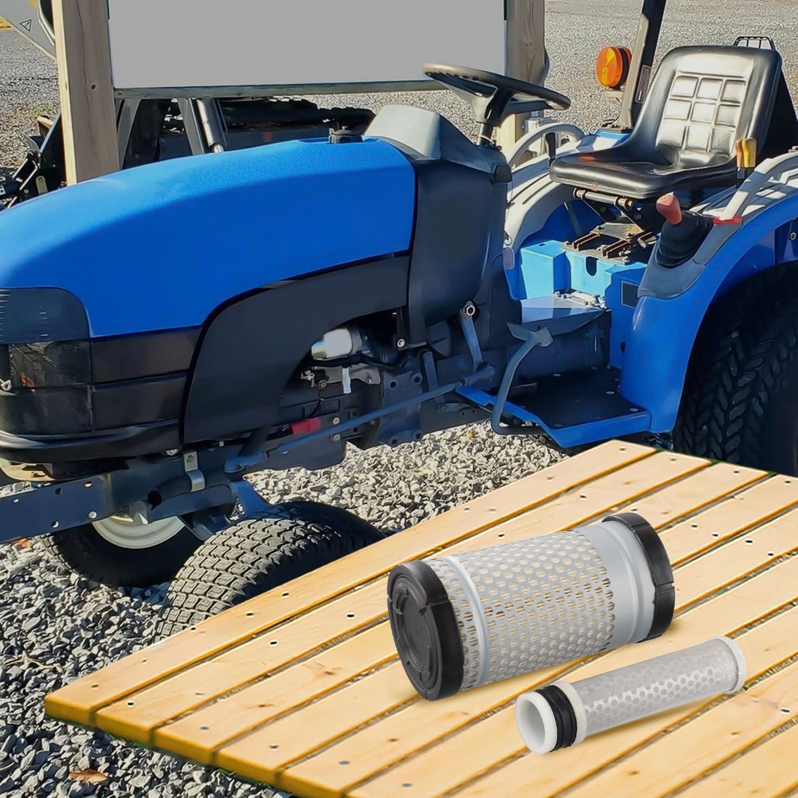 Air Filter Replacement Kit for Tractors TC18 TC21 (P500260 P903550)