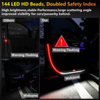 LED Warning Welcome Strip Light for Car Door Signal Flashing (Universal)