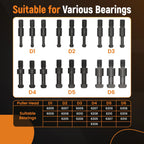 3-Jaw Bearing Disassembly Puller Kit for Automotive