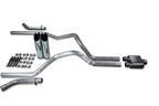 Dual Exhaust Kit for Chevy GMC 1500 (2015–2018) 2.5" Slash Tips