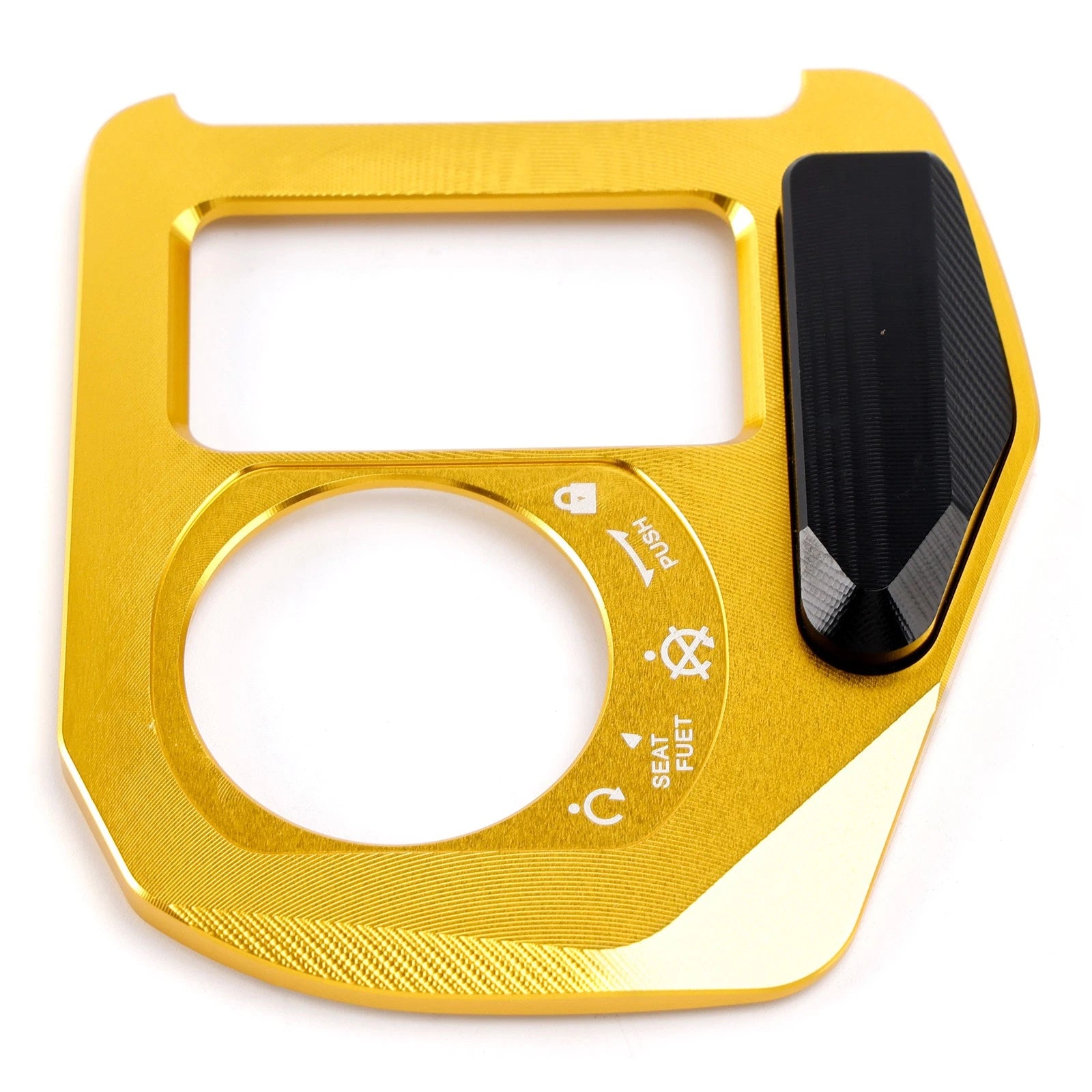 Aluminum Key Switch Cover for Honda ADV 160 (2022–2024) - Gold