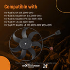 Radiator Cooling Fan Assembly for Audi A3 Quattro/TT, VW Jetta (2006–2013) 1K0959455P