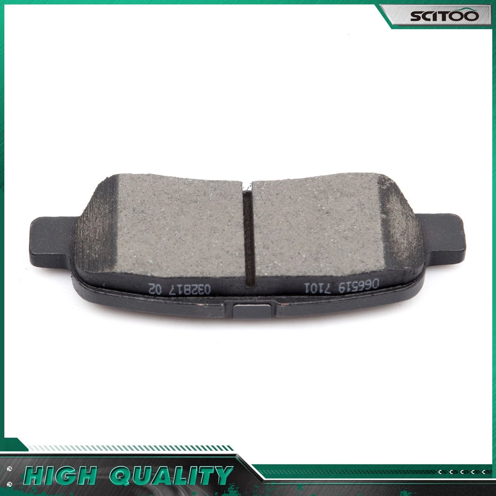 Rear Brake Calipers w/ Ceramic Pads for Infiniti G35 (2003–2005)