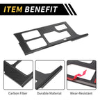 Carbon Fiber Gear Shift Frame Panel Cover Trim for Toyota Tundra (2022–2024)