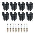 Set of 8 Ignition Coils & Spark Plugs for Chevrolet Tahoe V8 (2000–2006)