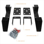 C-Notch Mounting Bracket Set for 73-87 Chevy/GMC C10 C20 Rear Axle