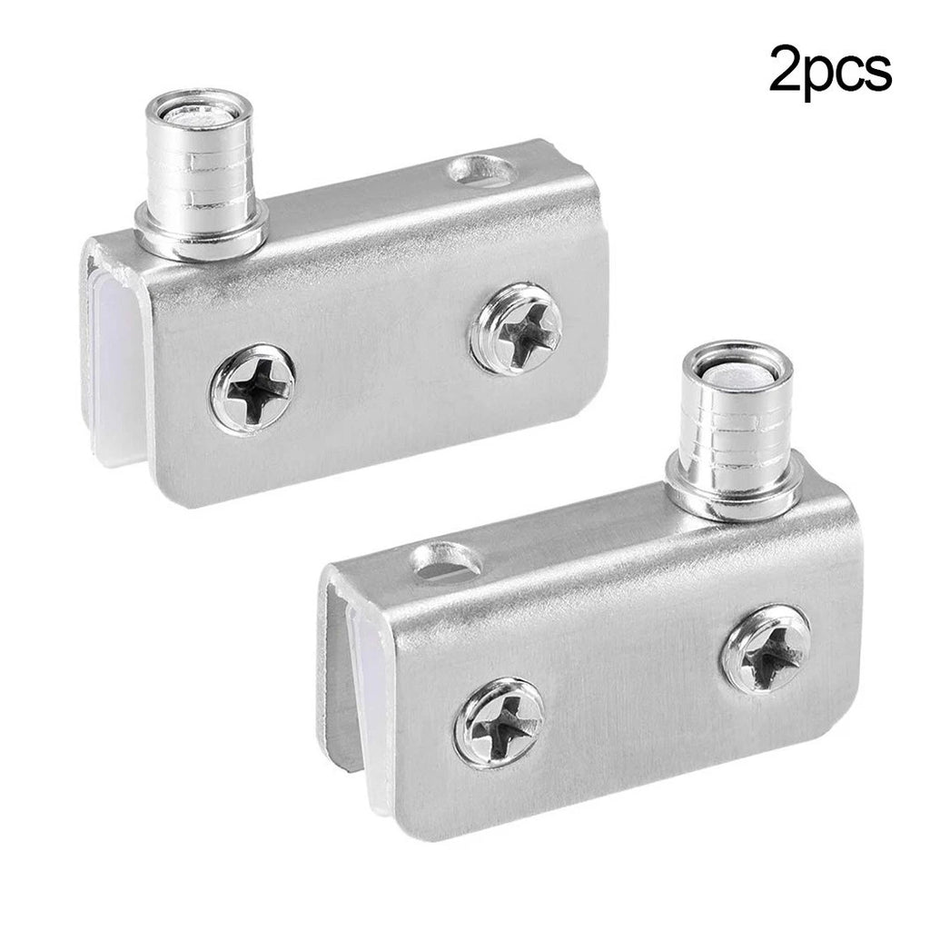 2X Adjustable Metal Door Hinges for