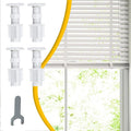 Set of 4 Blind Brackets Tool Twist Lock Mounting Kit for Venetian Blinds